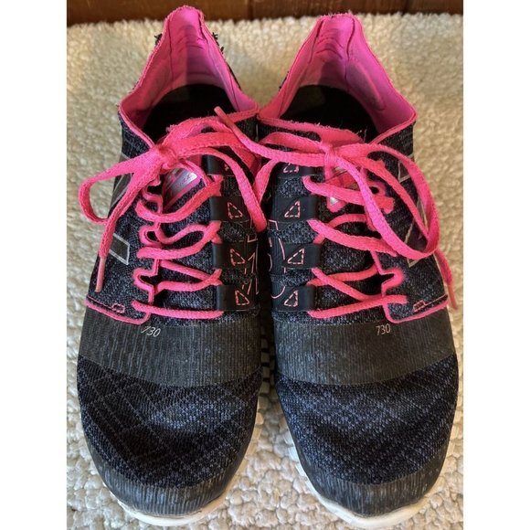 NEW BALANCE 730 Training Running Shoes Sneakers Womens US Size 8.5 Black Pink - Picture 3 of 7